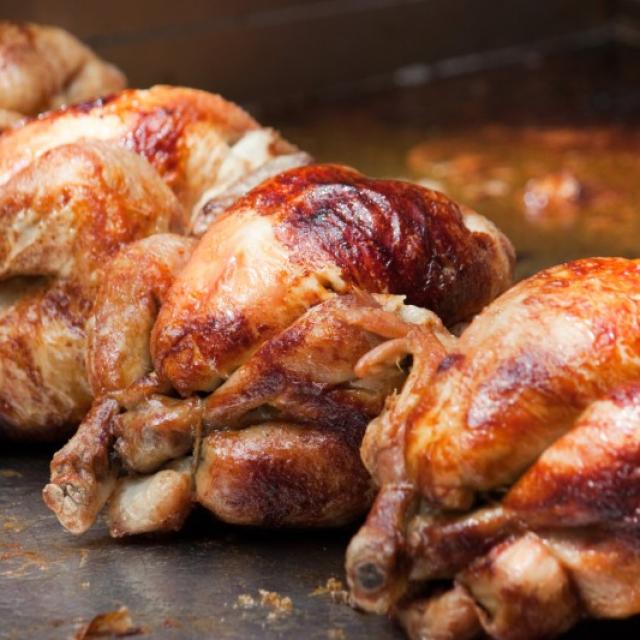 Poulets rôtis